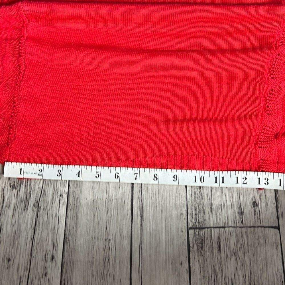 Tulle Batwing cropped Top Size M - Picture 9 of 13